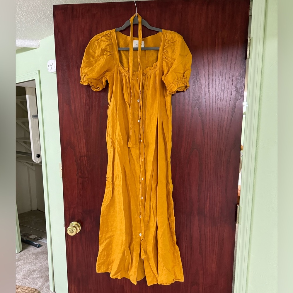 Linen sleeper dress